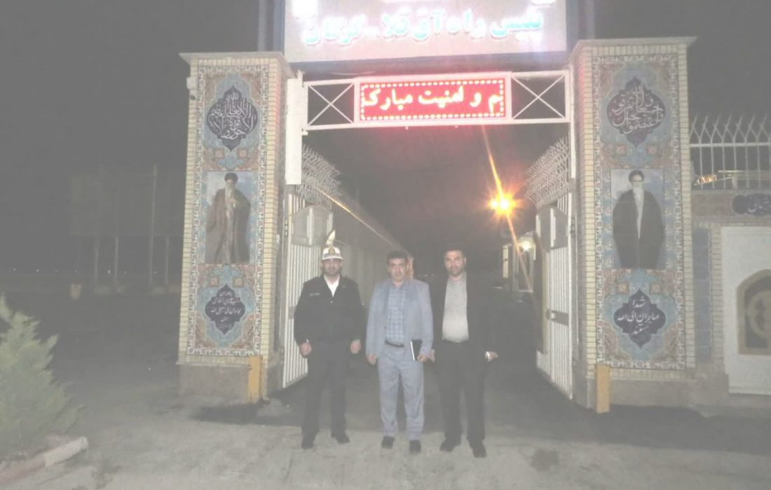 بازدید از مراکز انتظامی استان در ایام نوروز