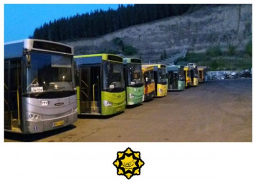 خدمات دهی اتوبوس های درون شهری گرگان در شب های قدر